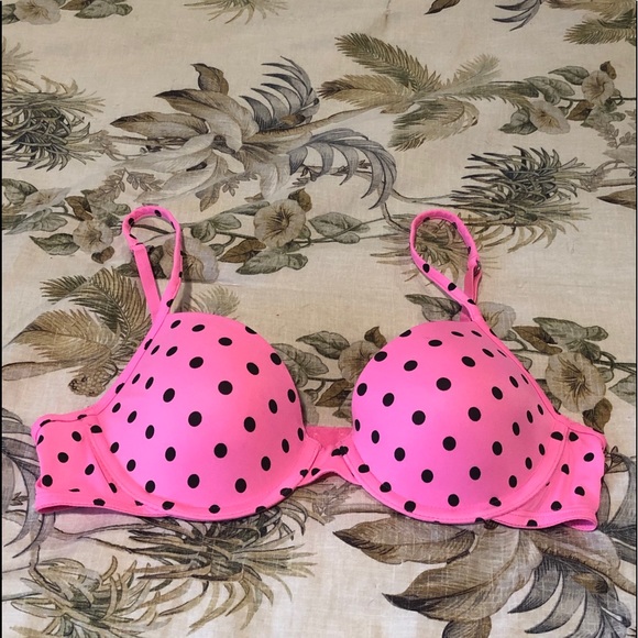 Victoria’s Secret Pink t-shirt demi bra size 34B - Picture 1 of 3